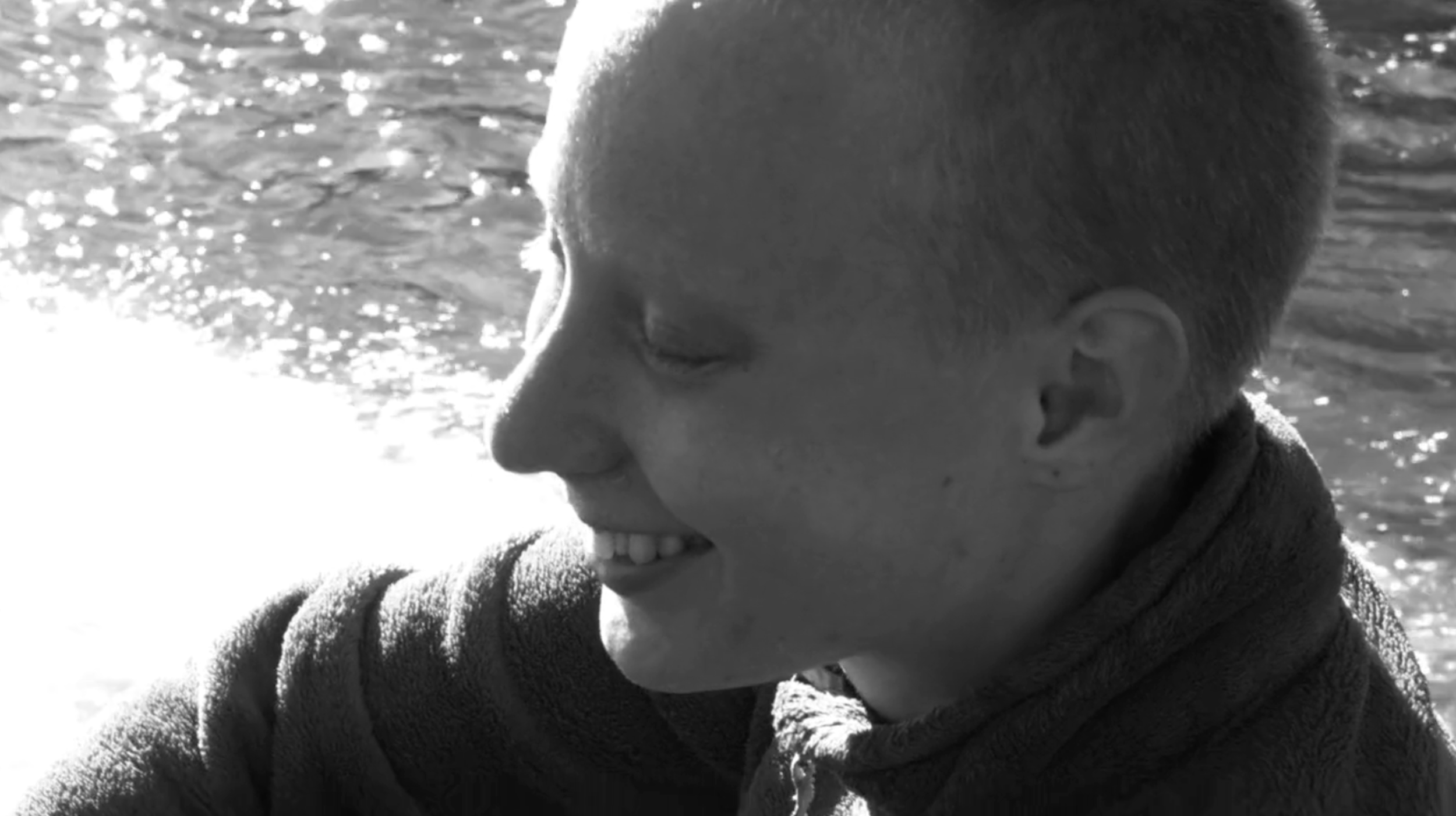 A still from a product of the workshop: an unnamed short film by Sara Luosta, Rósa Grímsdóttir, Albert Morel and Linnéa Kviske.