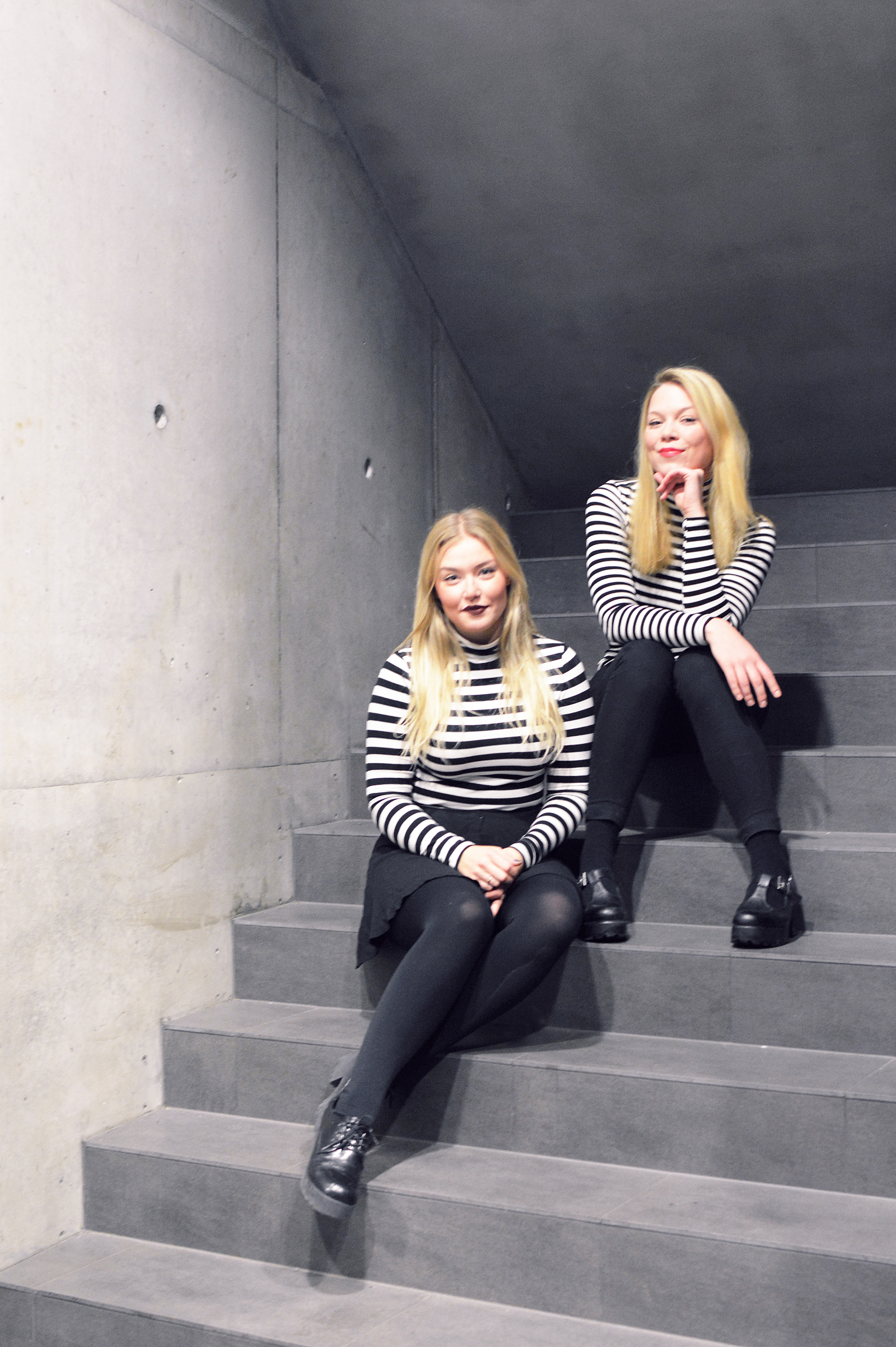 Hildur Ýr Jónsdóttir og María Rós Kristjánsdóttir, formenn Stúdentaleikhússins. Ljósmynd: Isabel Weiss. 