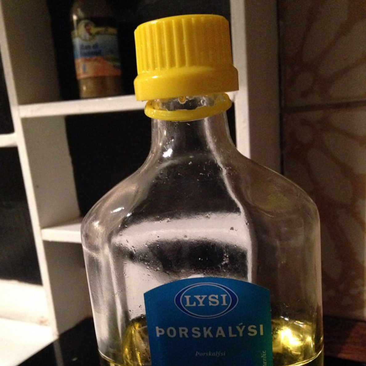 Nothing beats the taste of "lýsi" in the morning. 