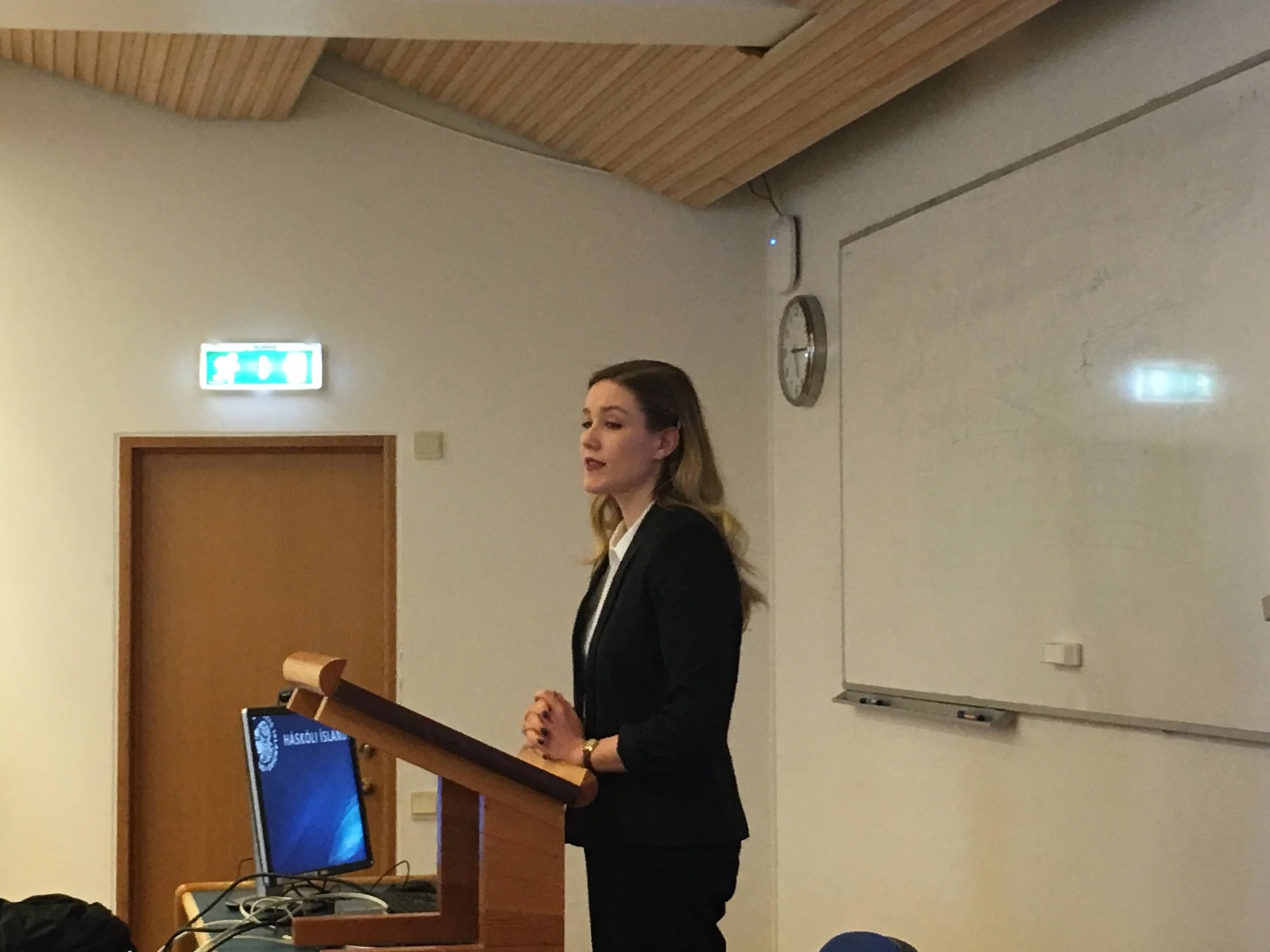 Ragna Sigurðardóttir, formaður SHÍ. MYND/Stúdentablaðið