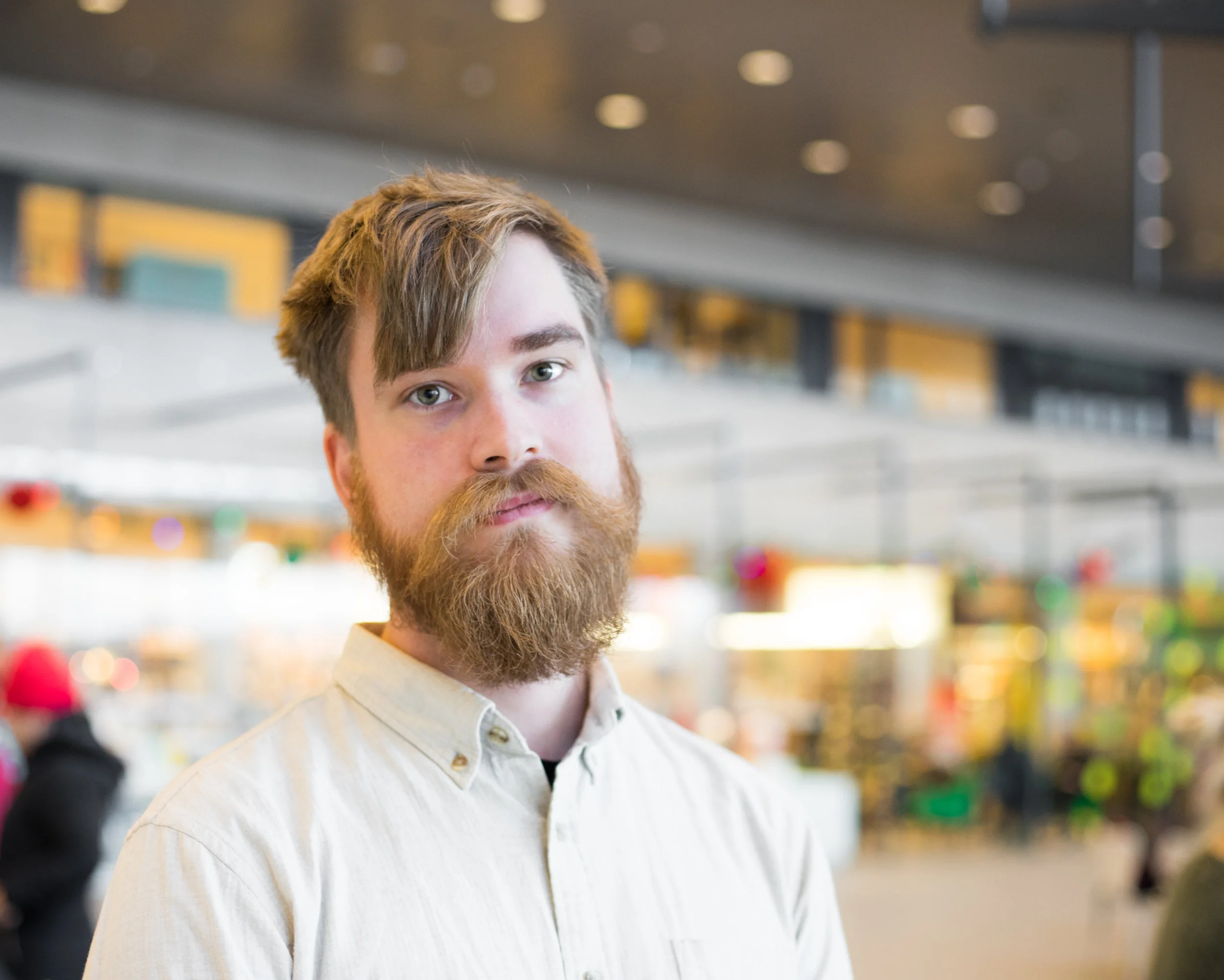Pontus Järvstad, doktorsnemi í sagnfræði við Háskóla Íslands. Stúdentablaðið/Eydís María Ólafsdóttir