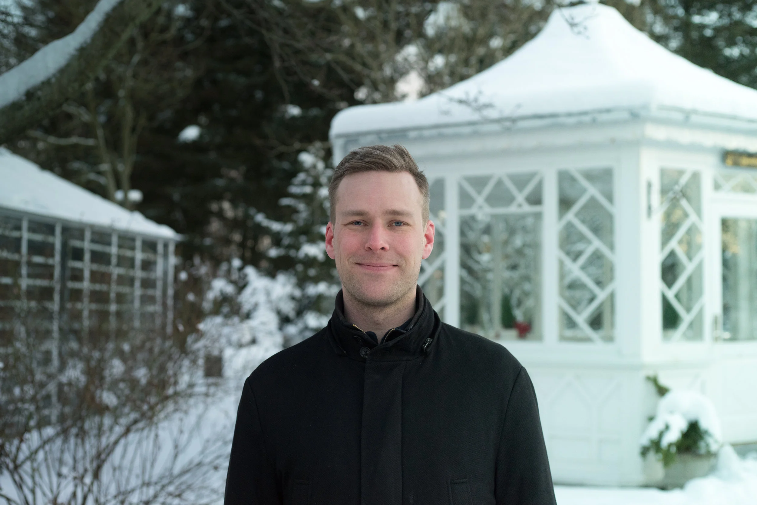 Pétur Halldórsson, formaður Ungra umhverfissinna. Stúdentablaðið/Eydís María Ólafsdóttir