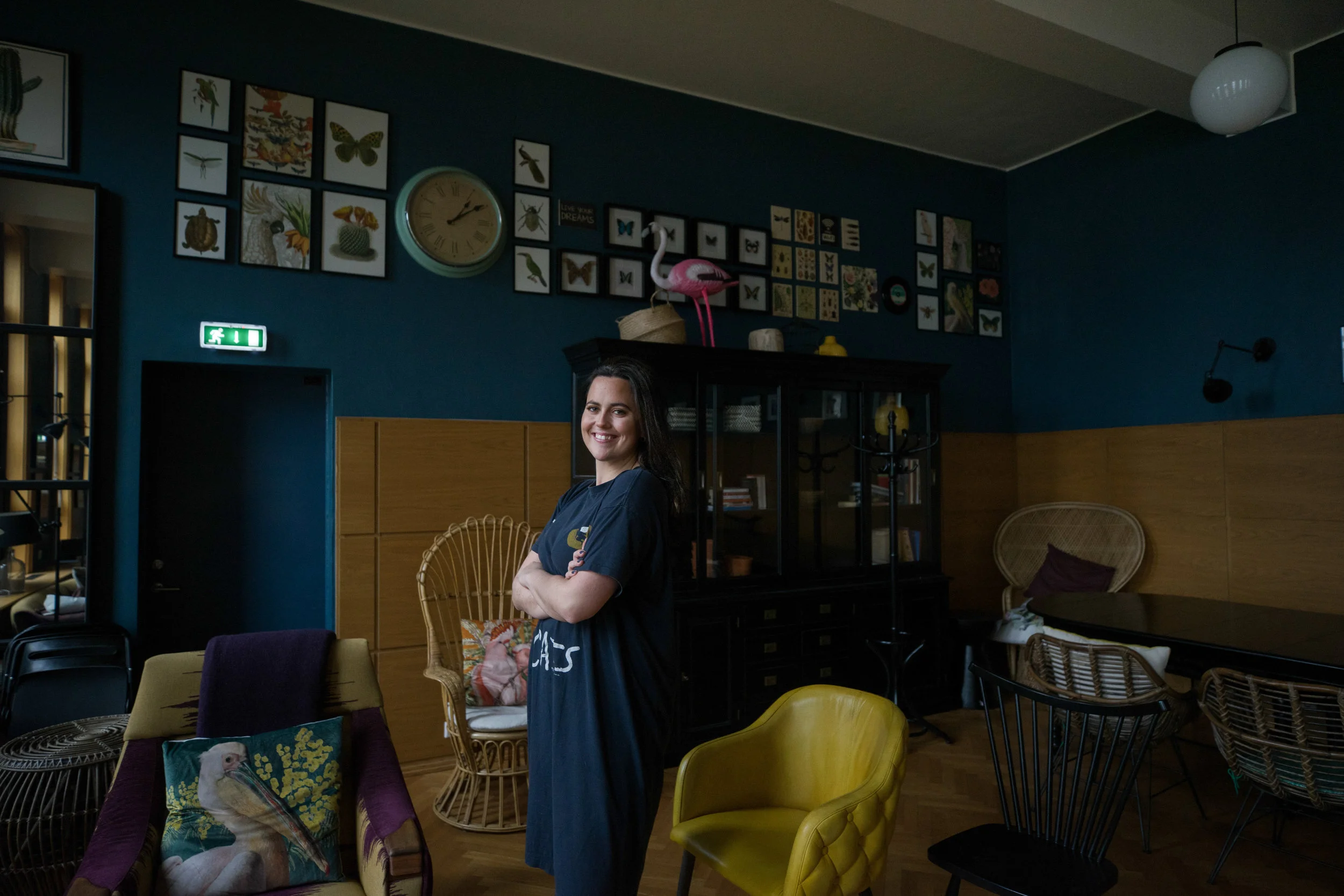 „Ég er ekki hlutlaus en ég elska þetta hostel og sé stóra hluti fyrir Student Hostel. Ég held að þetta sé algjörlega orðinn mikilvægur partur af Reykjavík og háskólasamfélaginu.“ Stúdentablaðið/Eydís María Ólafsdóttir