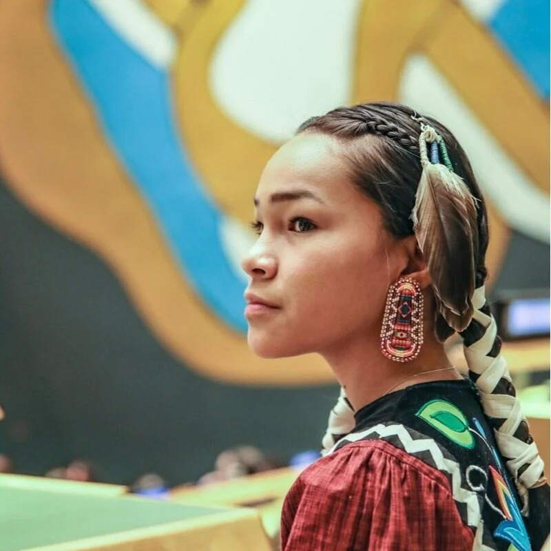 Fjórir ungir umhverfisaktívistar