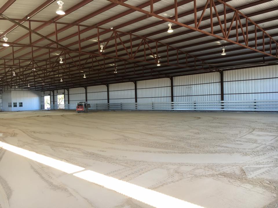 Covered Arena with Stalls and Pens