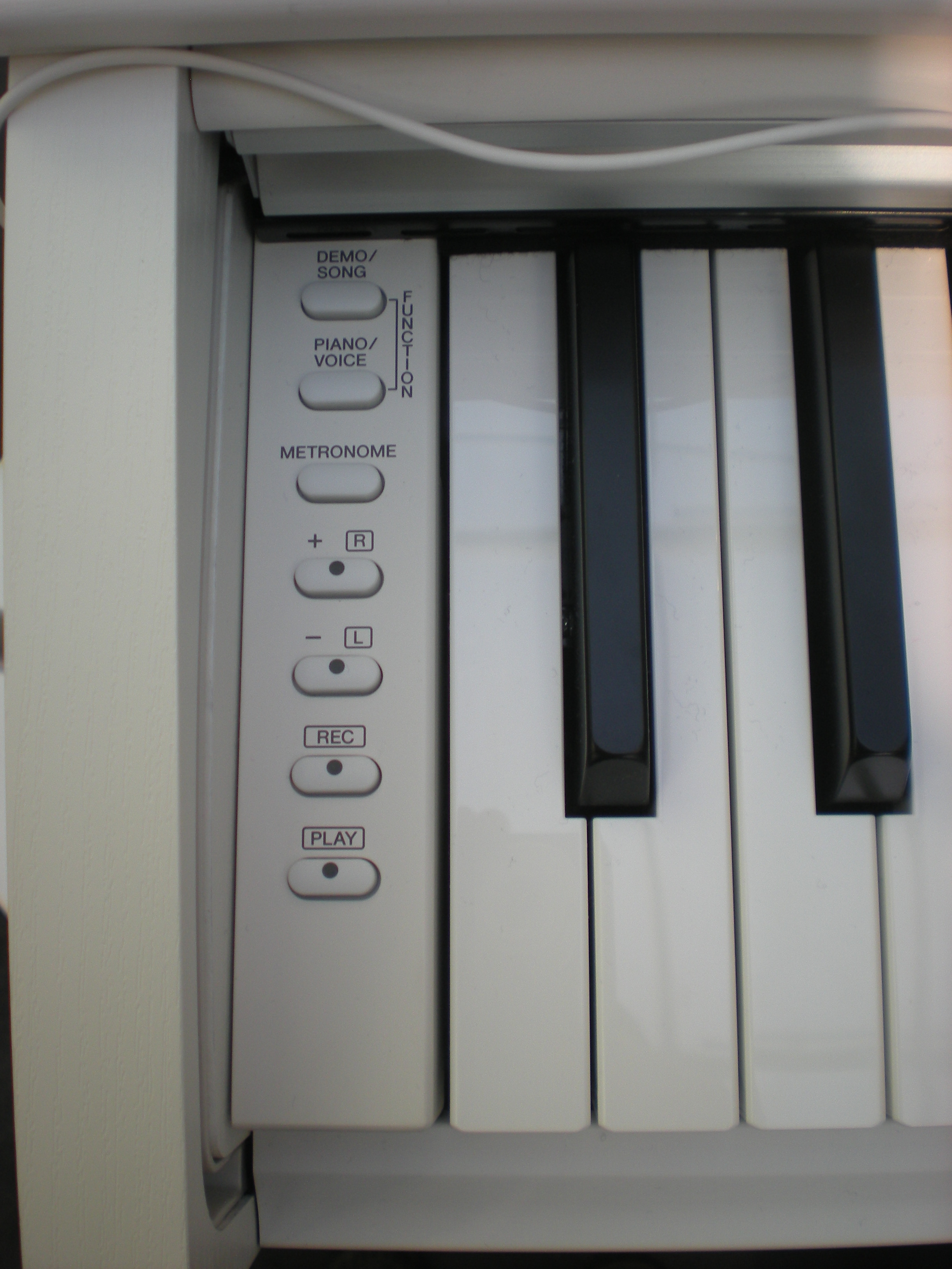 Yamaha YDP-143 - panel