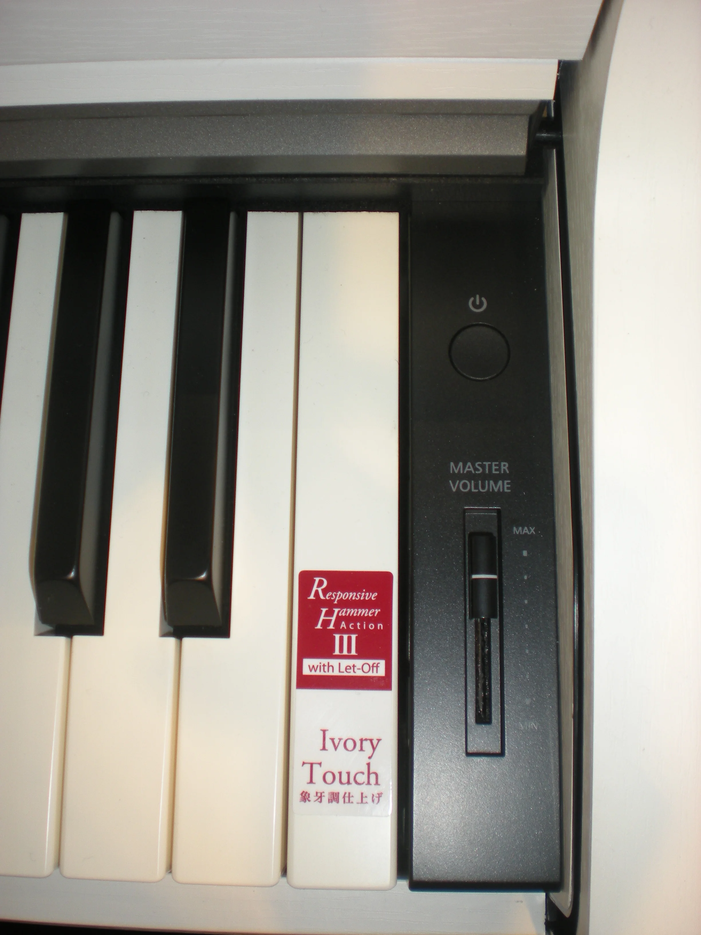 Kawai CN27 - panel