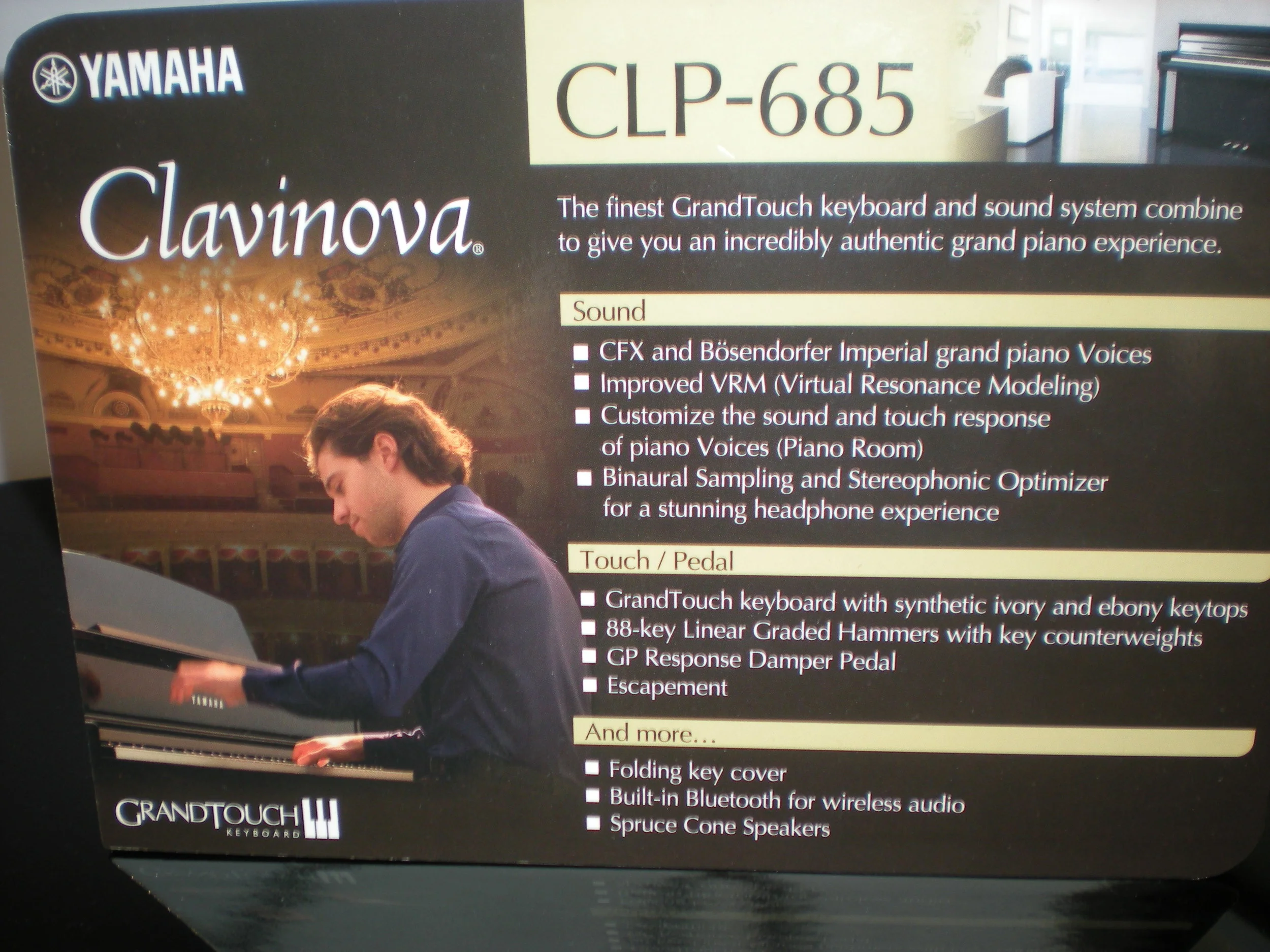 CLP-685 - klawiatura