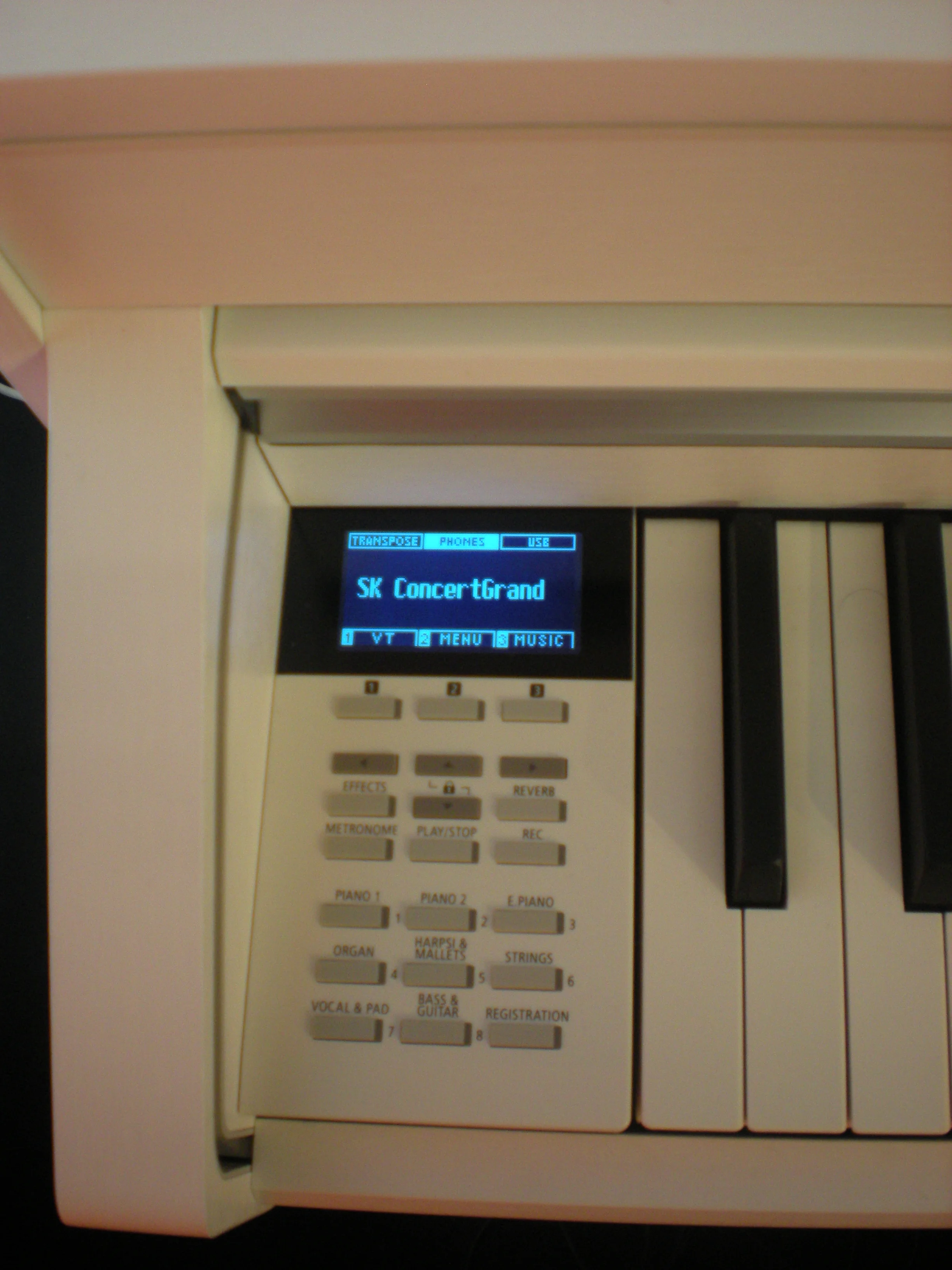 Kawai CA58 - panel