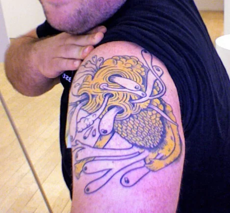 AJ Sherman -- Tattooed by Mark Heggie