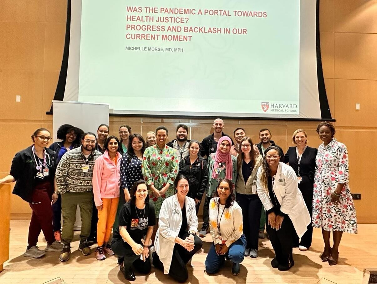 Fantastic Grand Rounds today with Dr. Michelle Morse, Chief Medical Officer of the New York City Department of Health, about the journey toward a more equitable and just health system. The MedPeds family had the amazing opportunity to have dinner wit