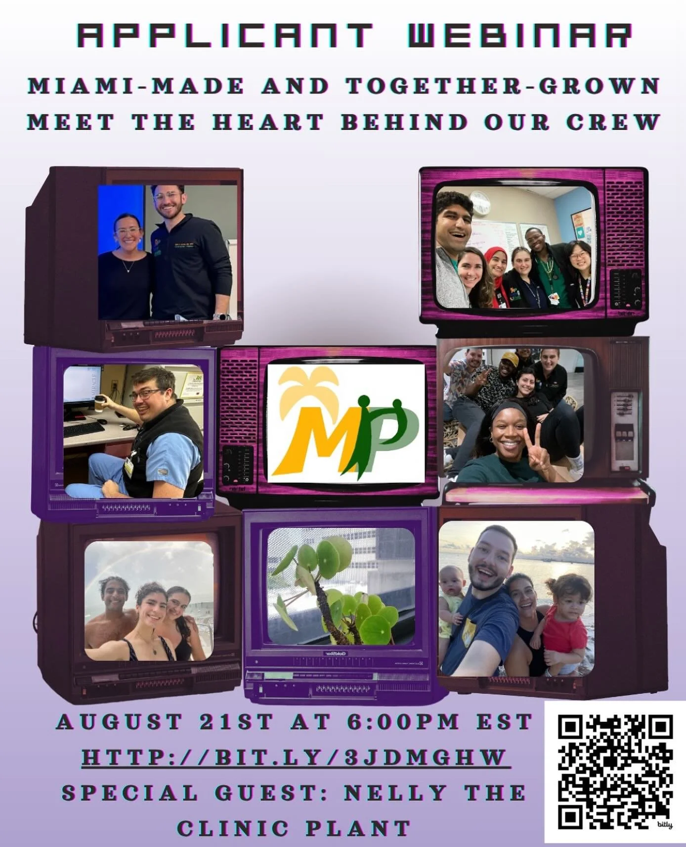 🩺 Our applicant webinar is right around the corner! Meet the faces behind our Med Peds community and what makes JM/UMH training unique.

Scan the QR code or link in the bio:
bit.ly/3JdMGHw

#medpeds 
#medpedsfamily 
#medpedsfam #nmpra
#medpedsreside