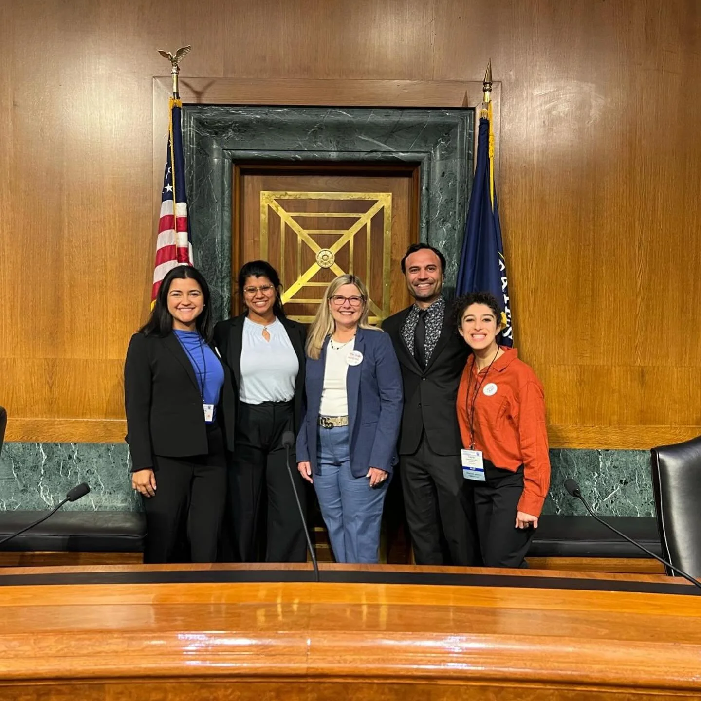 🎙️ Our very own Raj PGY4 received a scholarship to attend the American Academy of Pediatrics (AAP) Advocacy Conference in Washington DC alongside pediatrics PGY2 Sabrina, Dr. Akila Raja, Dr. Lisa Gwynn, and Dr. Taylor Rosenbaum. Raj spoke to Florida