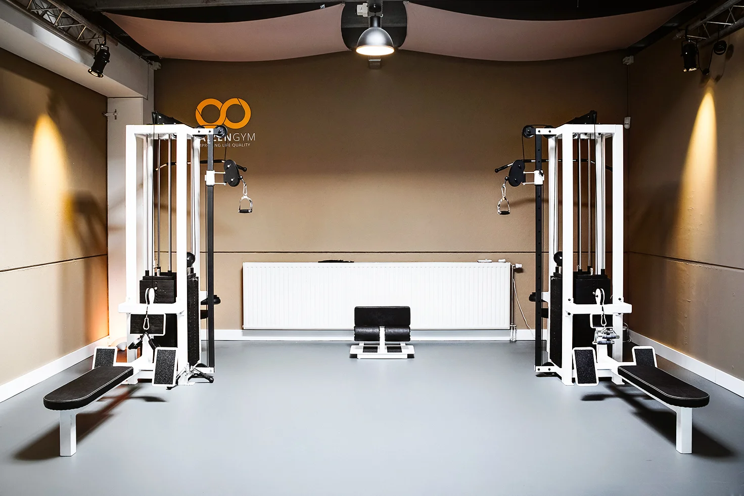 Symmetrie geeft rust tijdens zware trainingen.