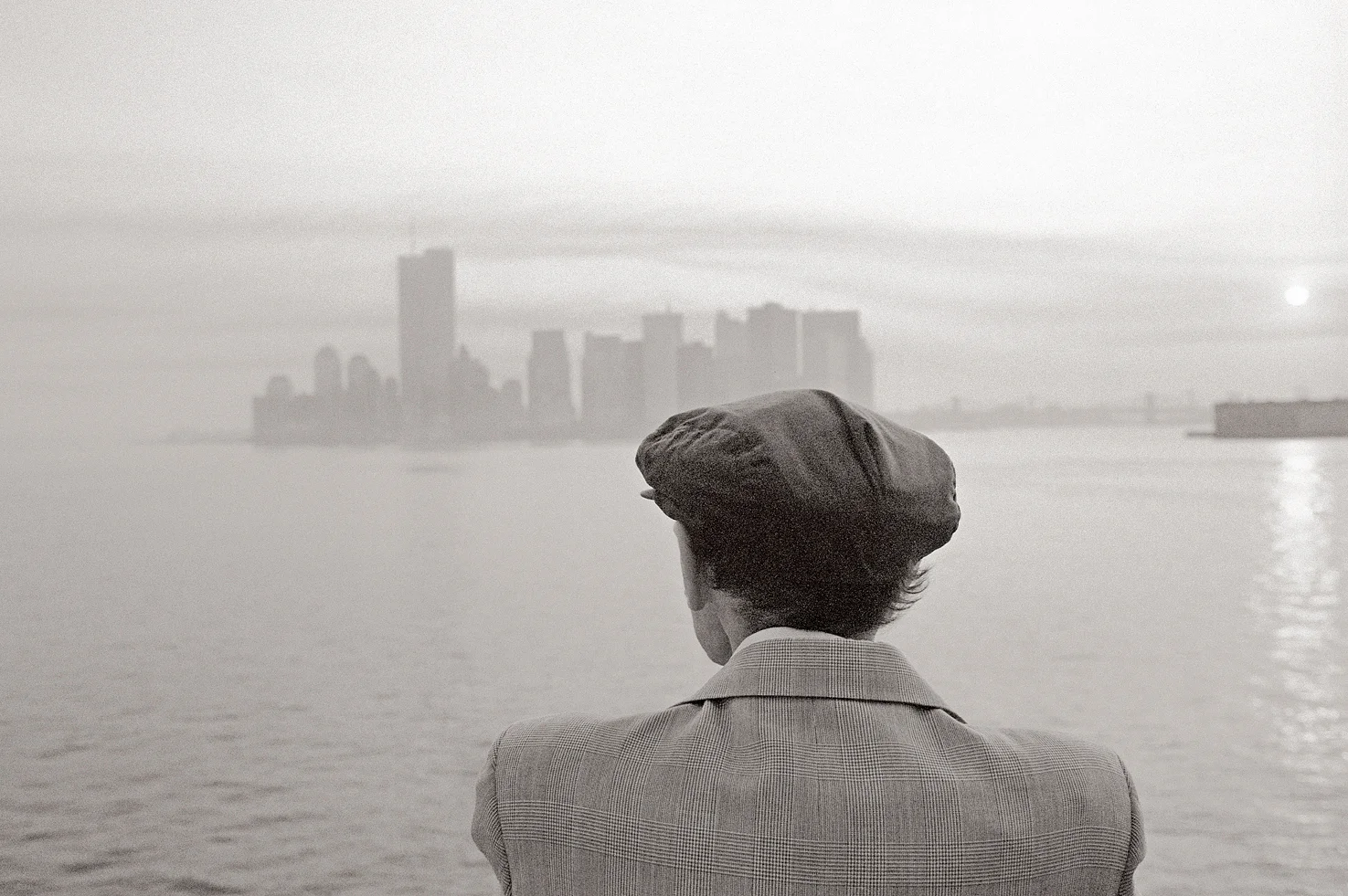 Man On Ferry - Manhattan