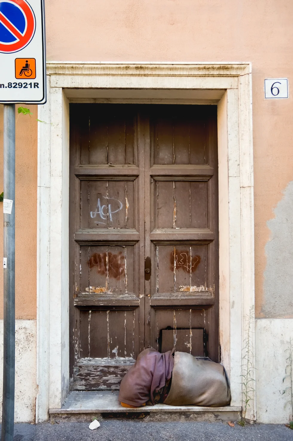Garbage Day - Rome, Italy