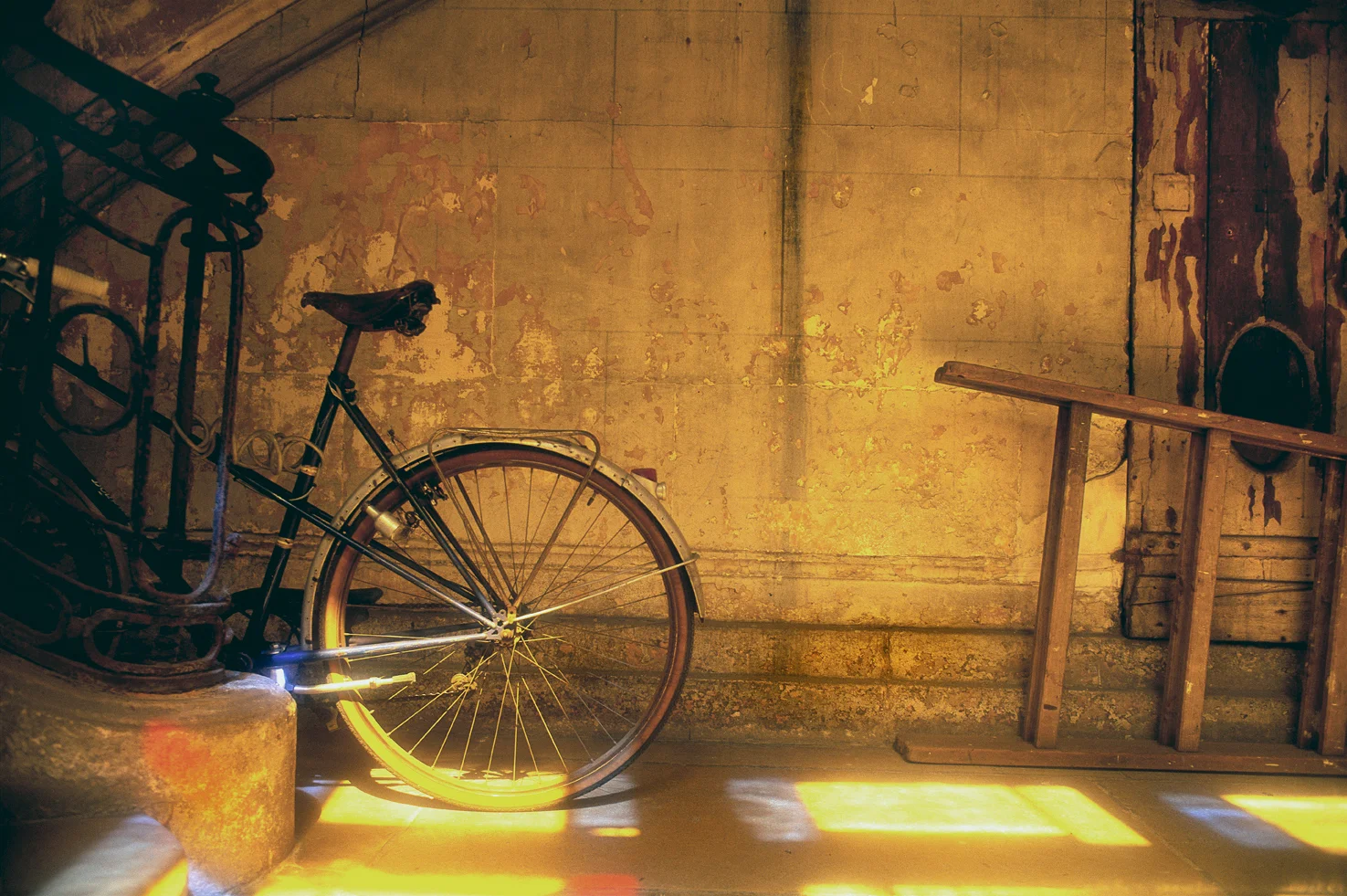 Bike In Hallway, Paris
