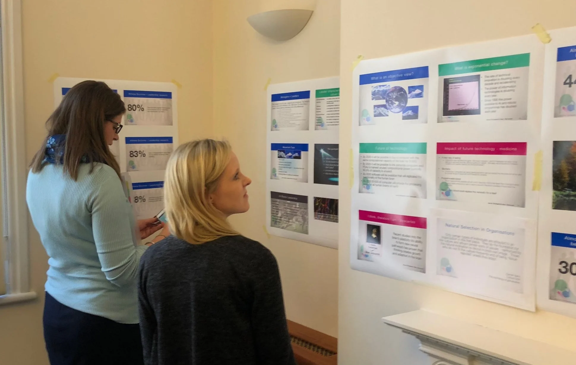 The “Leadership Wall” is a reflection exercise for leaders in the making, to formulate their own leadership philosophy.