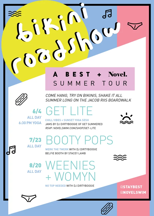 Novel Swim Bikini Roadshow
