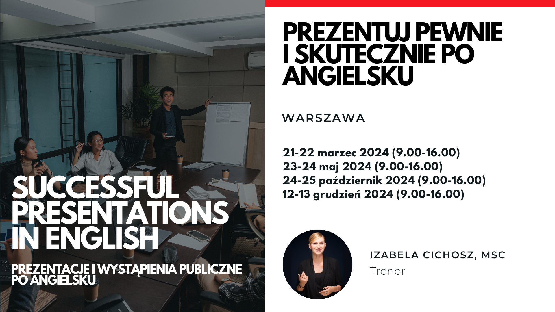 Prezentacja Po Angielsku Na Dowolny Temat Szkolenia w języku angielskim