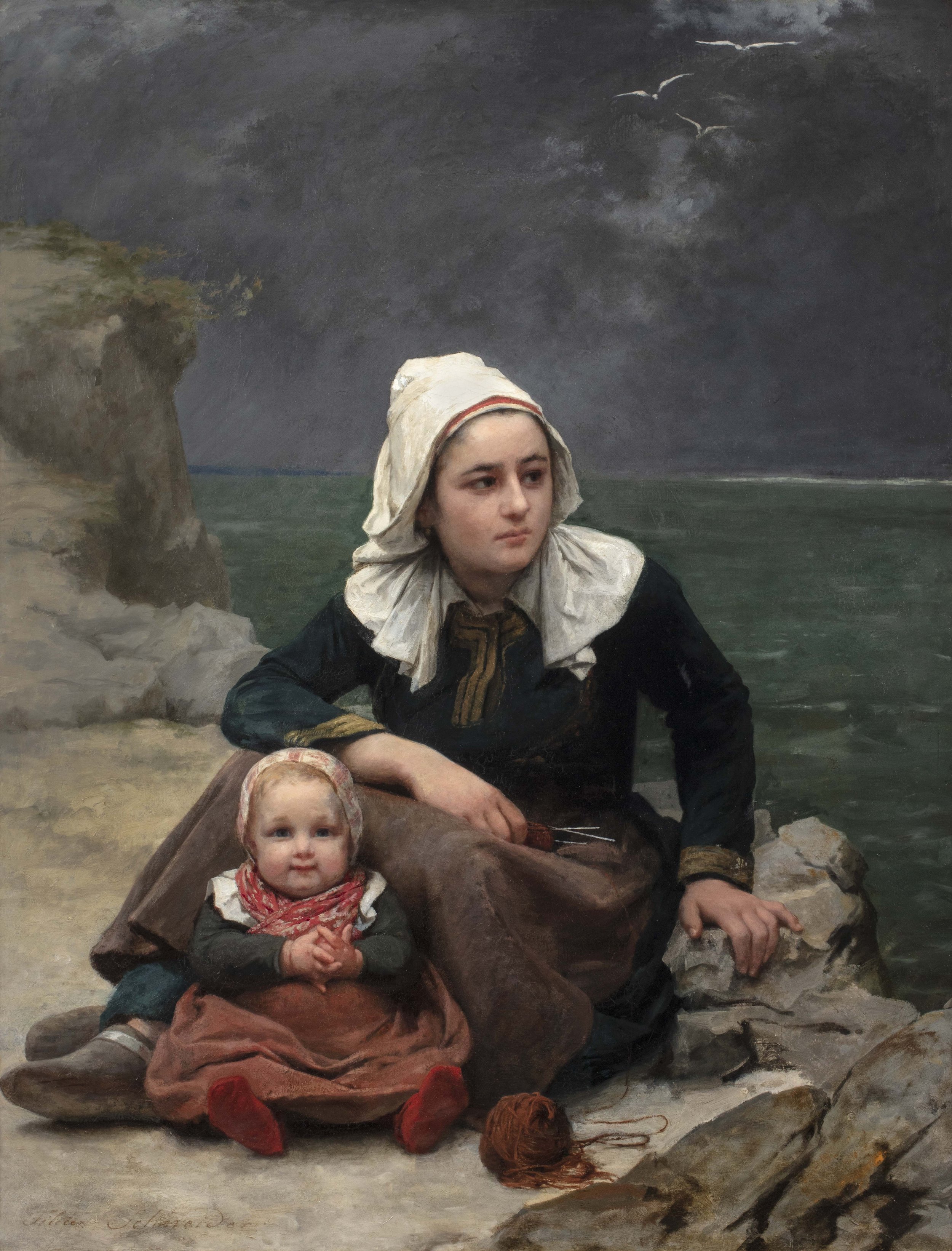 Felice Schneider, The Squall