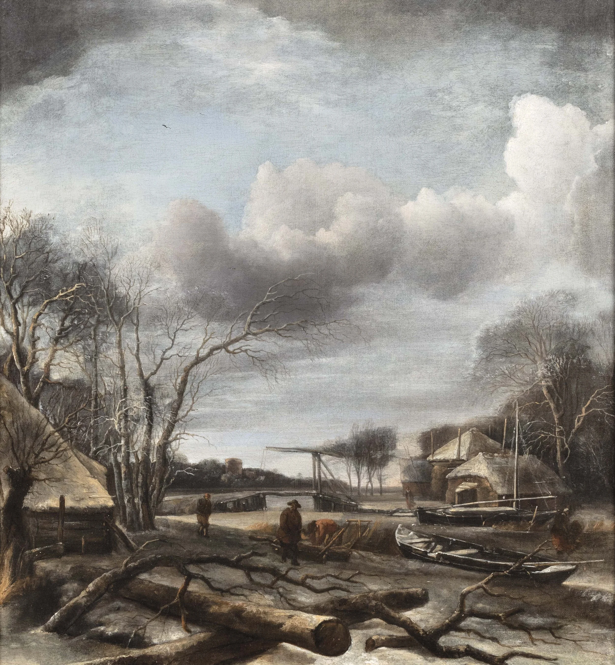 Capelle, Jan van der, Winter Landscape