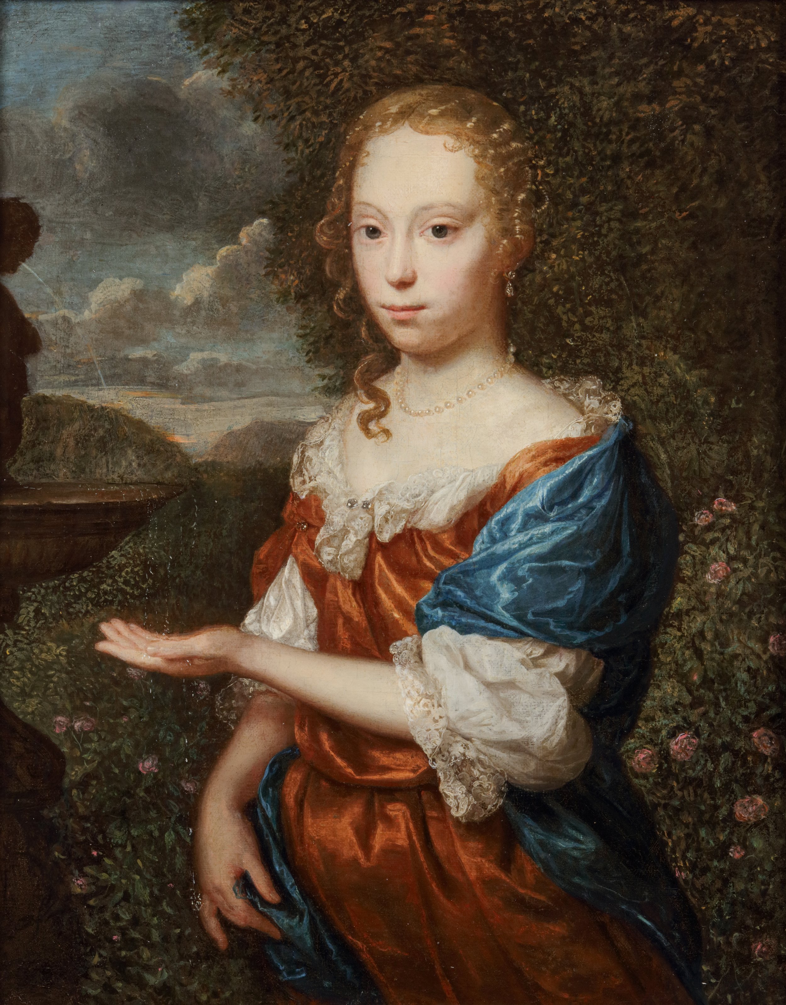 Circle of Godfried Schalken,  A Betrothal Portrait.jpg