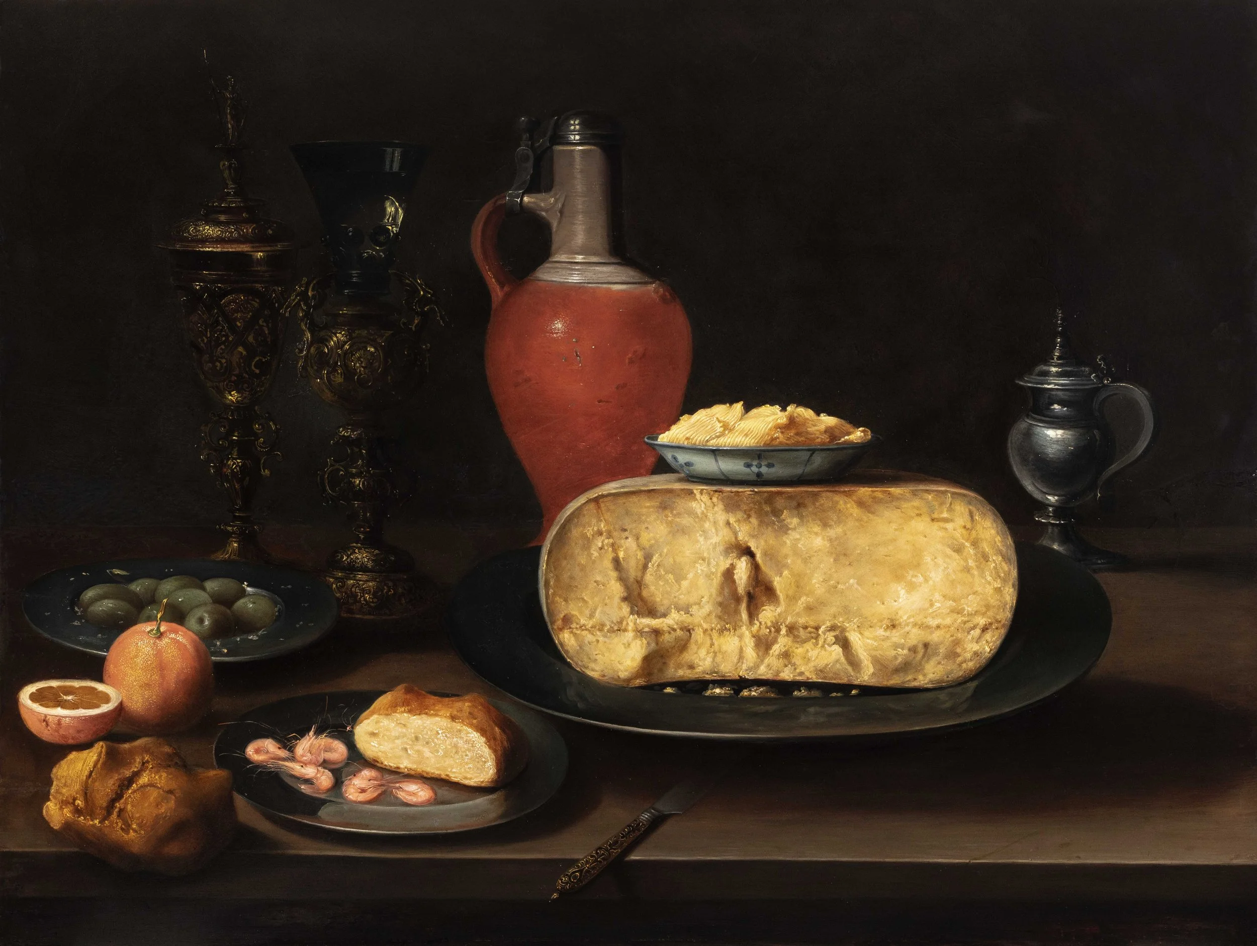 Jacob van Es, Still Life with Cheese