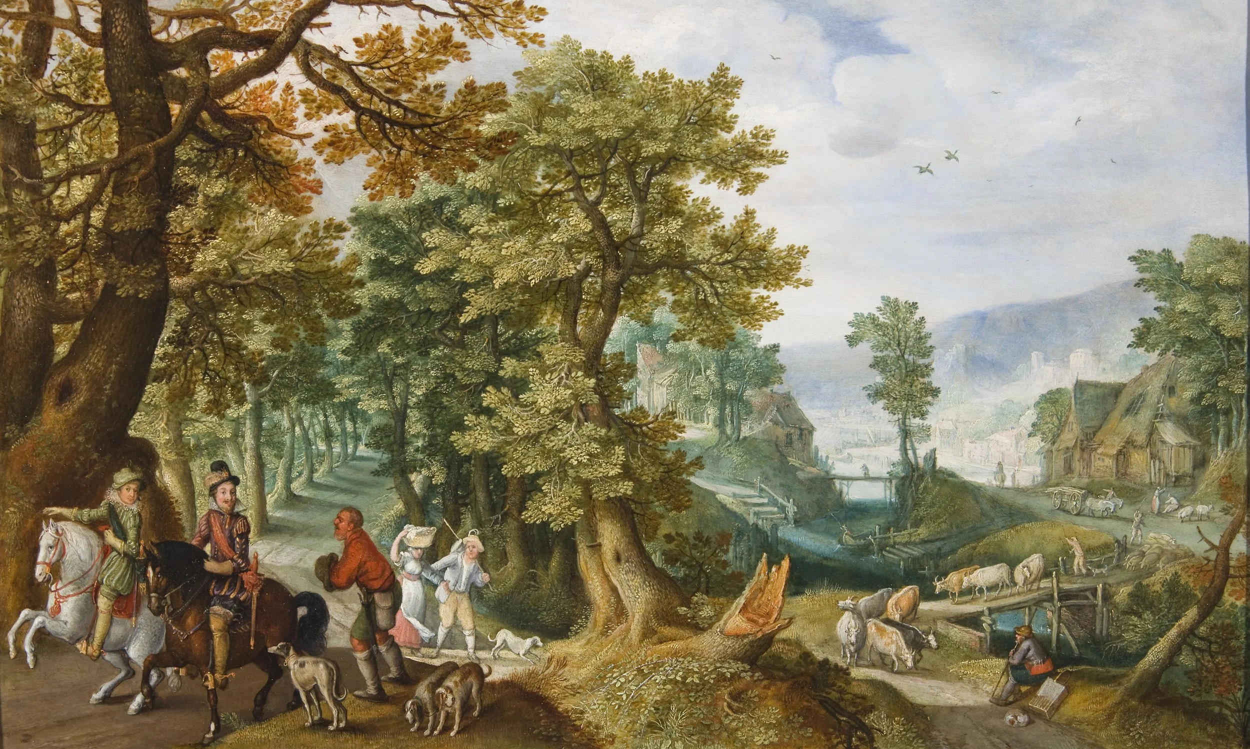 mirou-anton-landscape-with-farmers-and-equestrians-lawrence