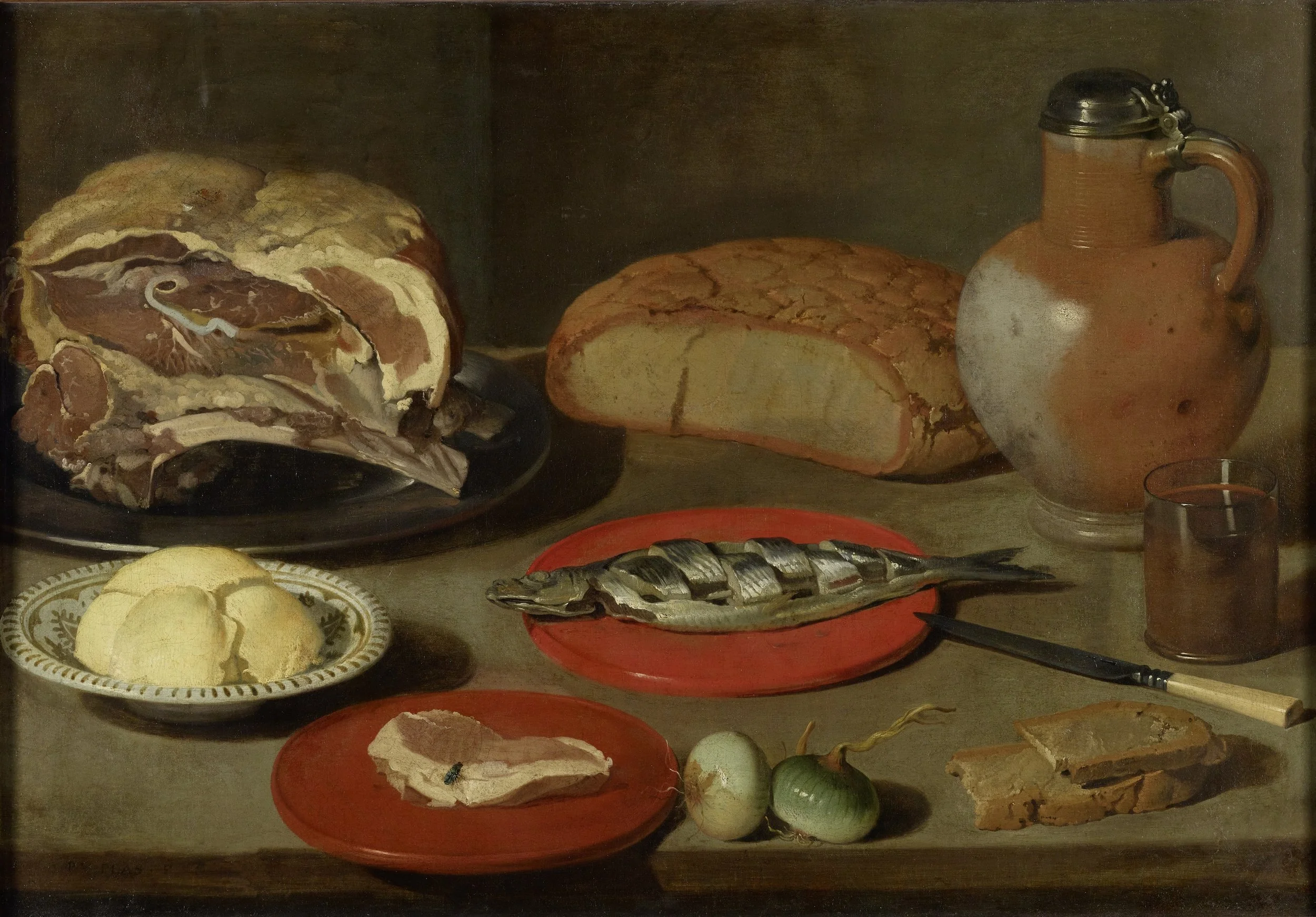 P. V. Plas, A Peasant Breakfast