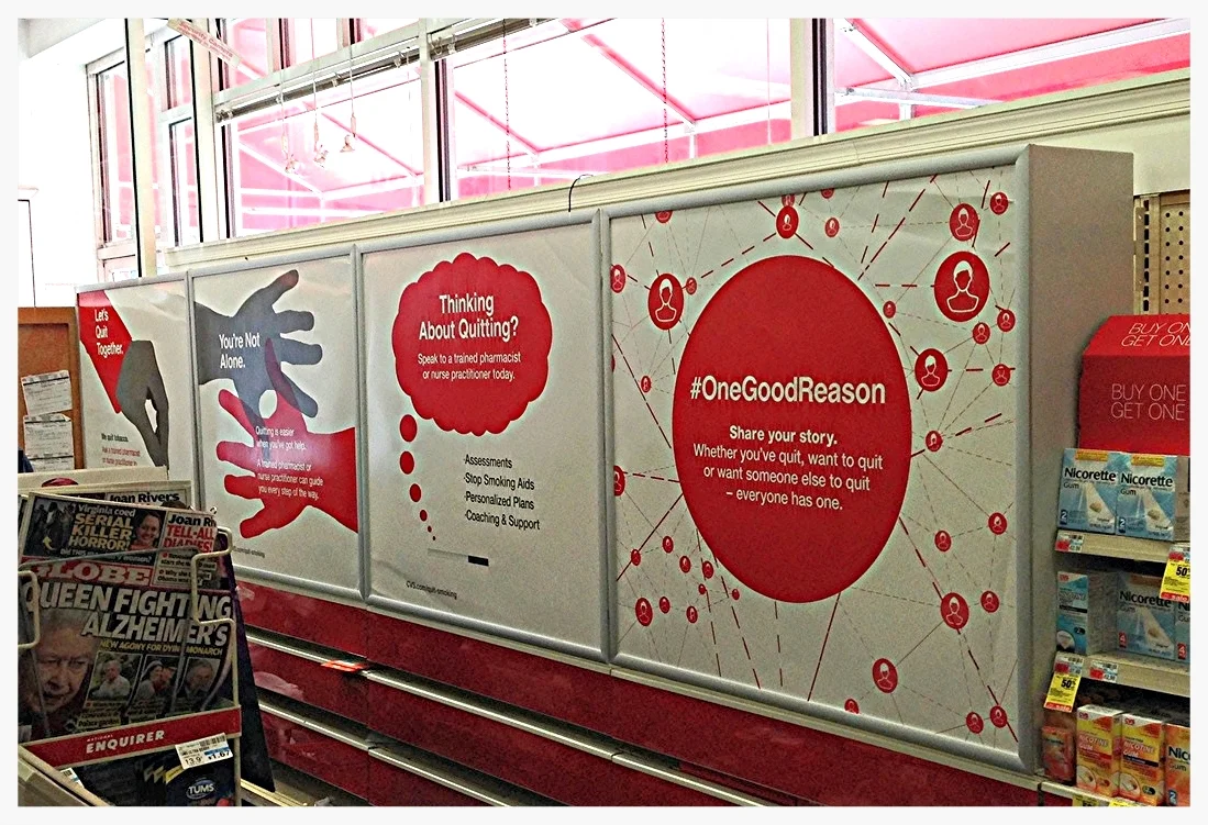 CVS: Trading a Negative Space for a Positive Image