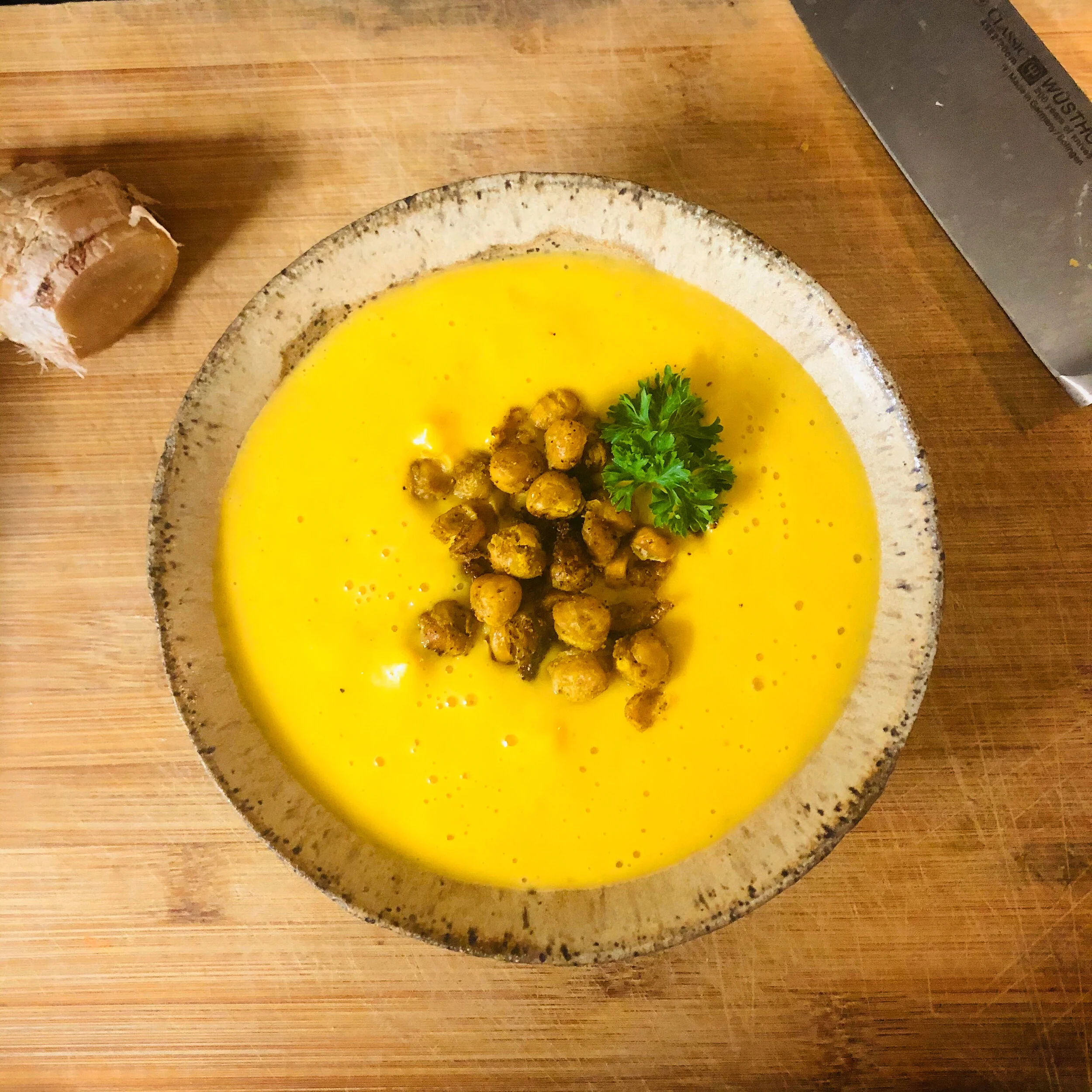Coconut-Based Butternut Squash Soup