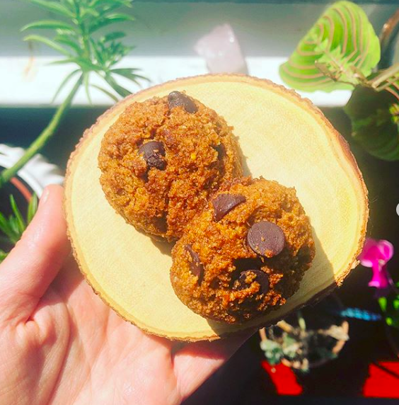 Soft Almond Flour Chocolate Chip Cookies