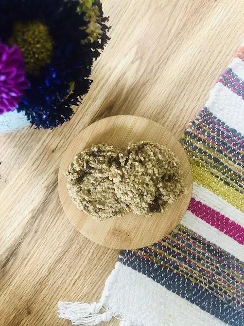 Banana Oatmeal Chocolate Chip Cookies