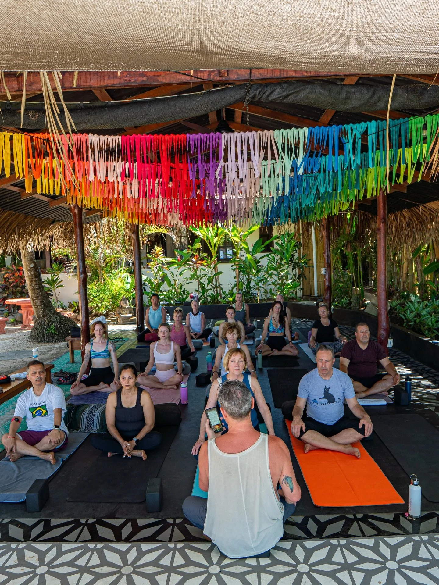 Last week, we had the pleasure of hosting @johnjessum.yoga first retreat at Encantada 💛

A beautiful few days of movement, connection, and shared moments in our oceanfront shala. We&rsquo;re truly grateful to John for choosing Encantada as the space