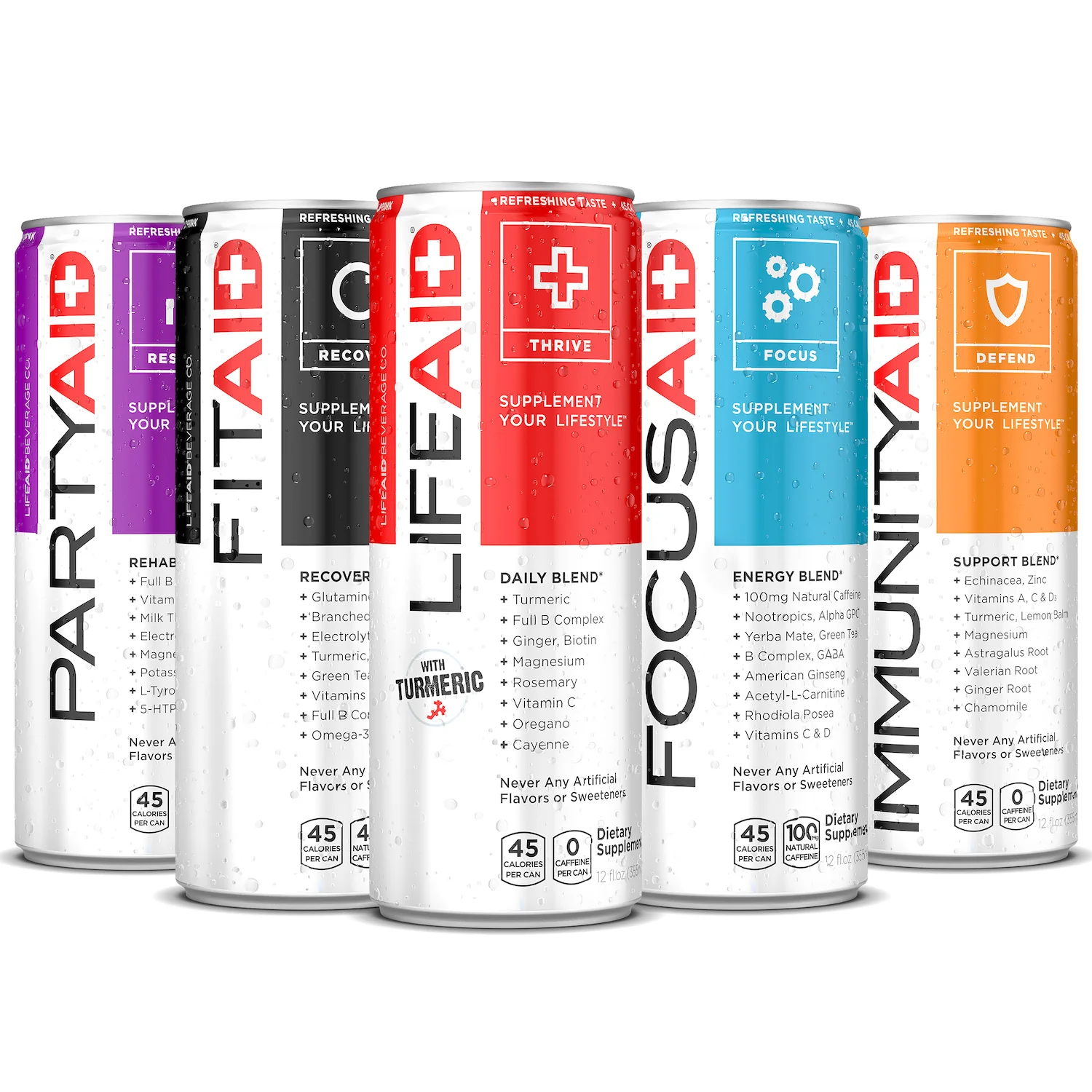 LifeAid #1 natural functional beverage image