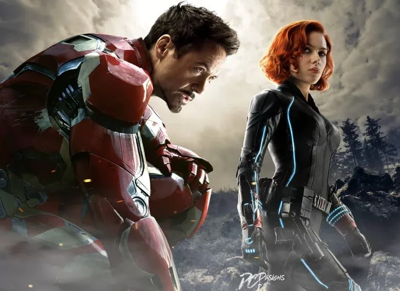 Iron Man & Black Widow