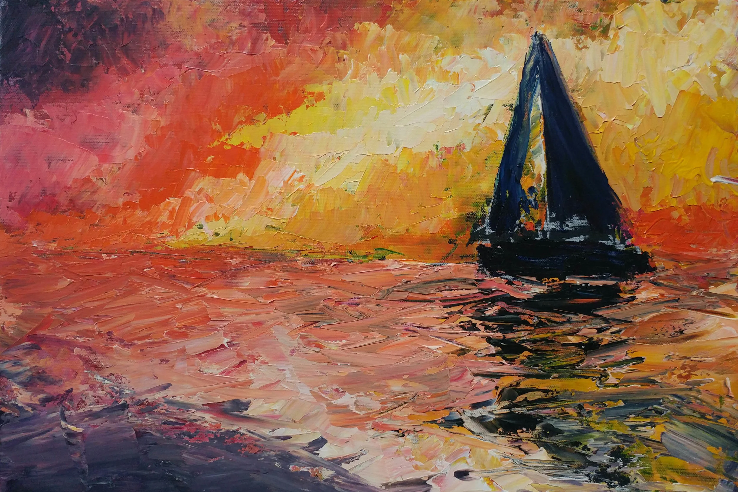 Sailing at Sunset