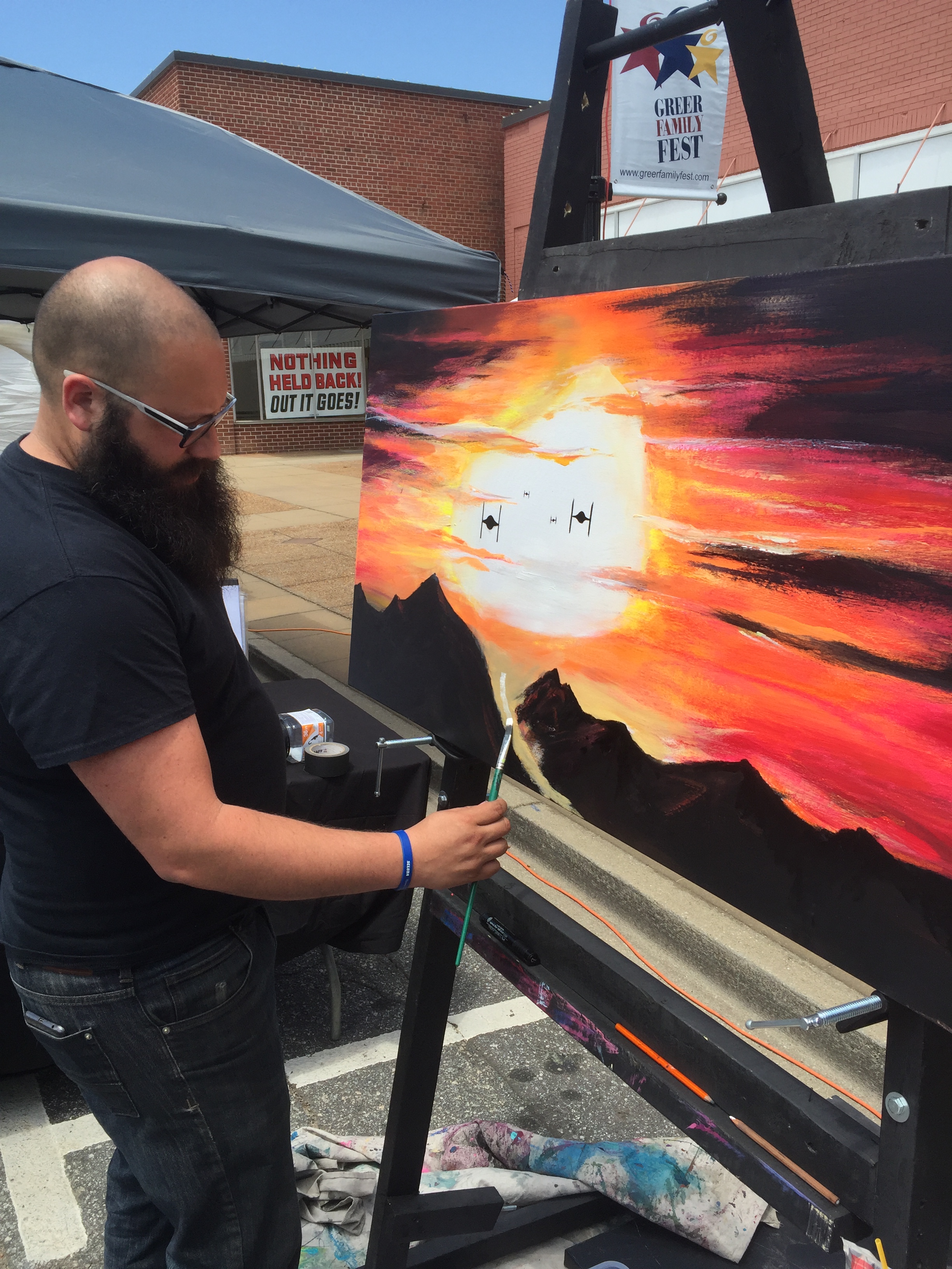 Tiffany Hiner Painting Party