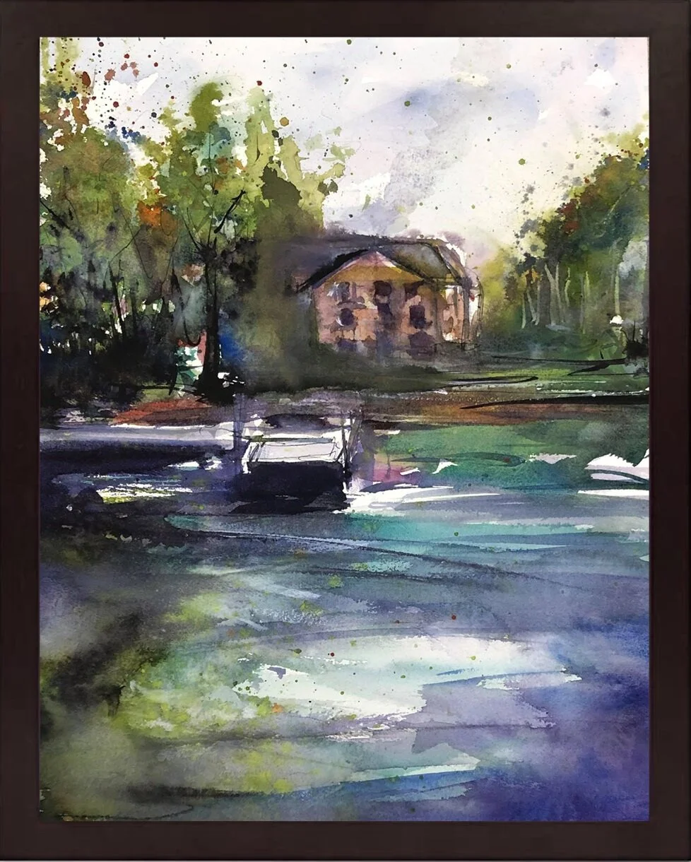 Lake House - 11"x17"
