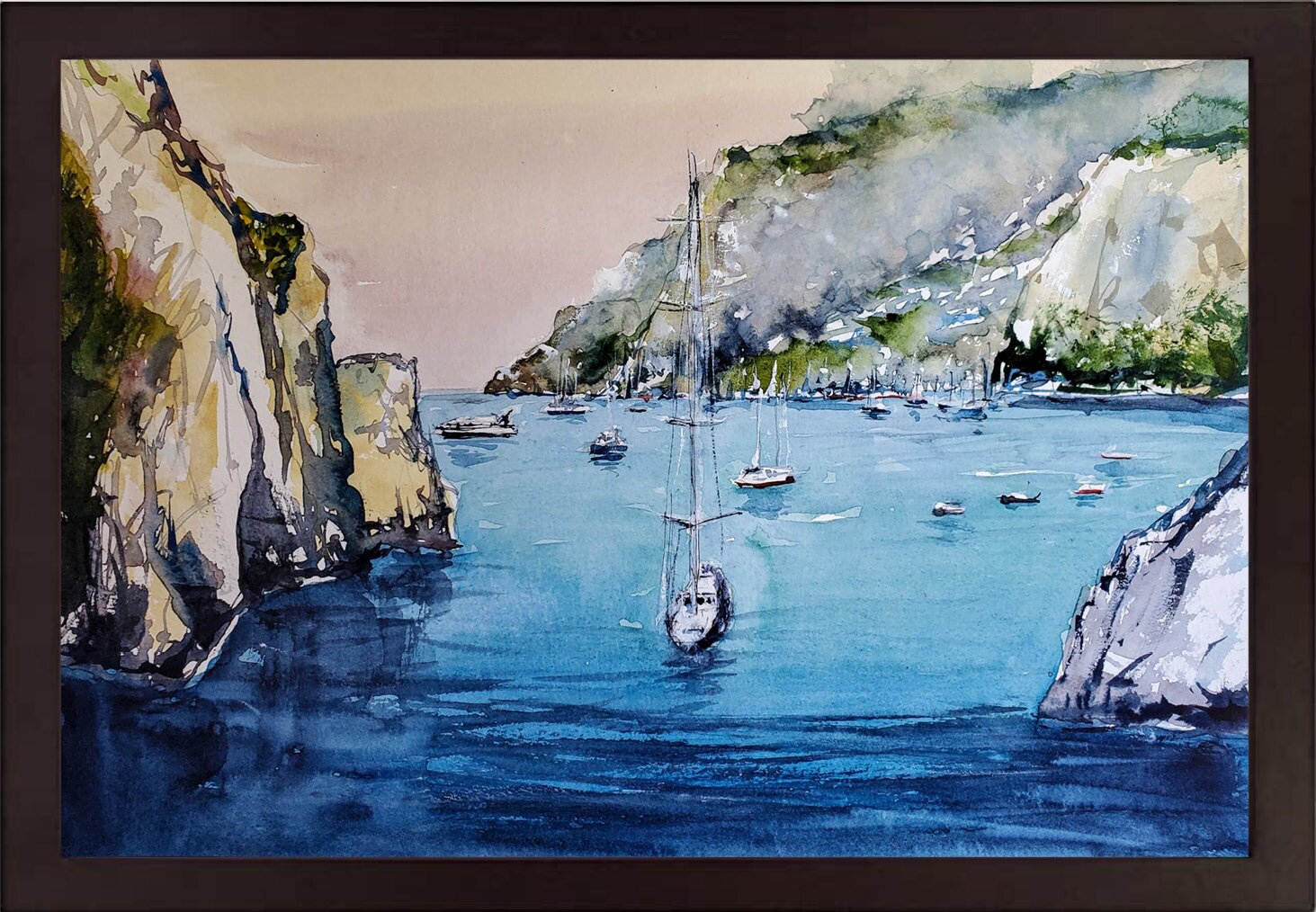 Just Passing Through - 17"x11"