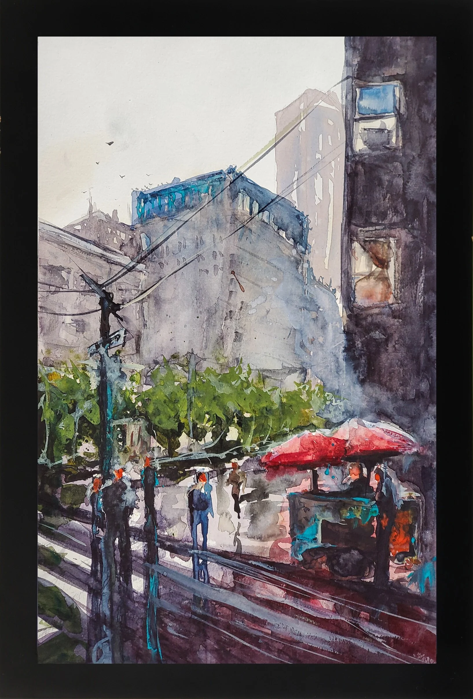 Street Vendor - 11"x17"