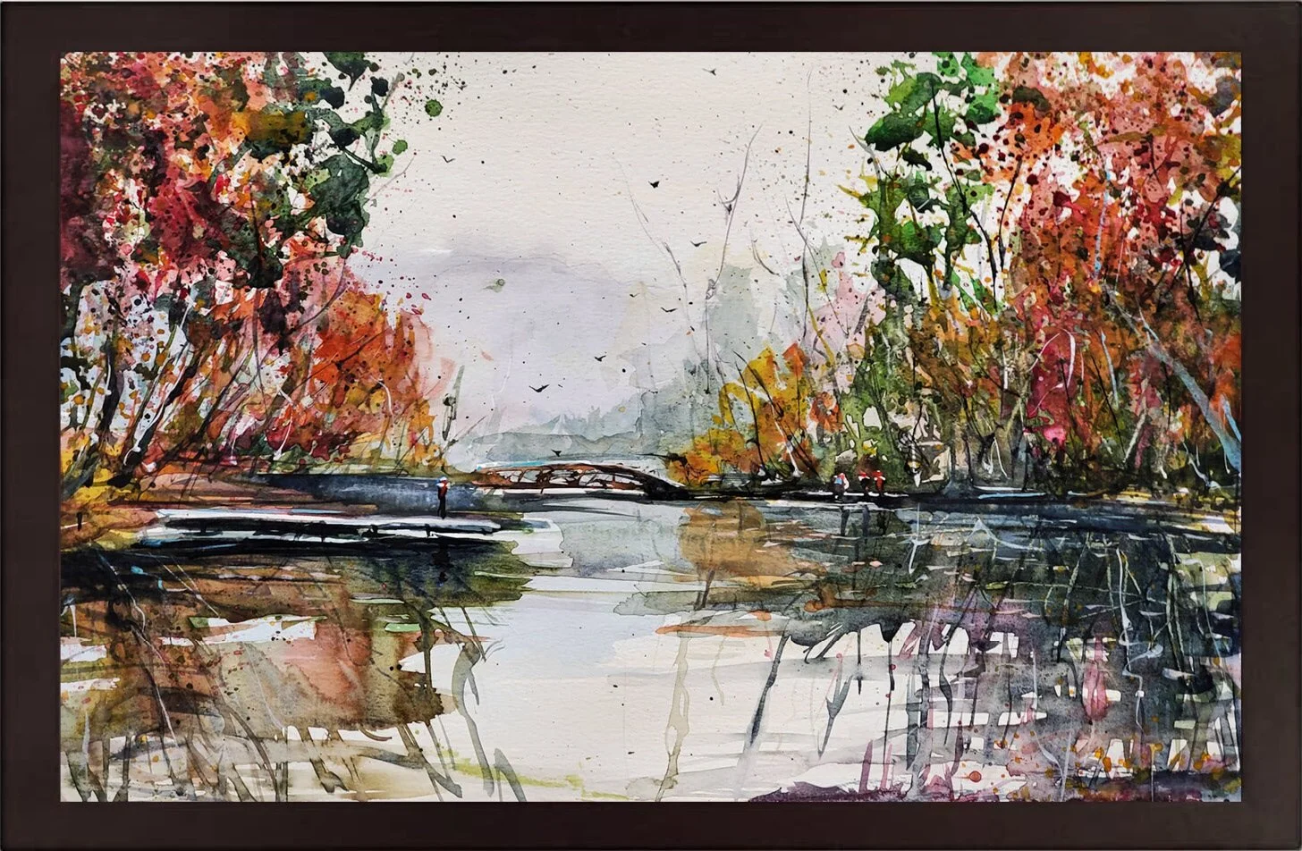 Fall Colors - 17"x11"