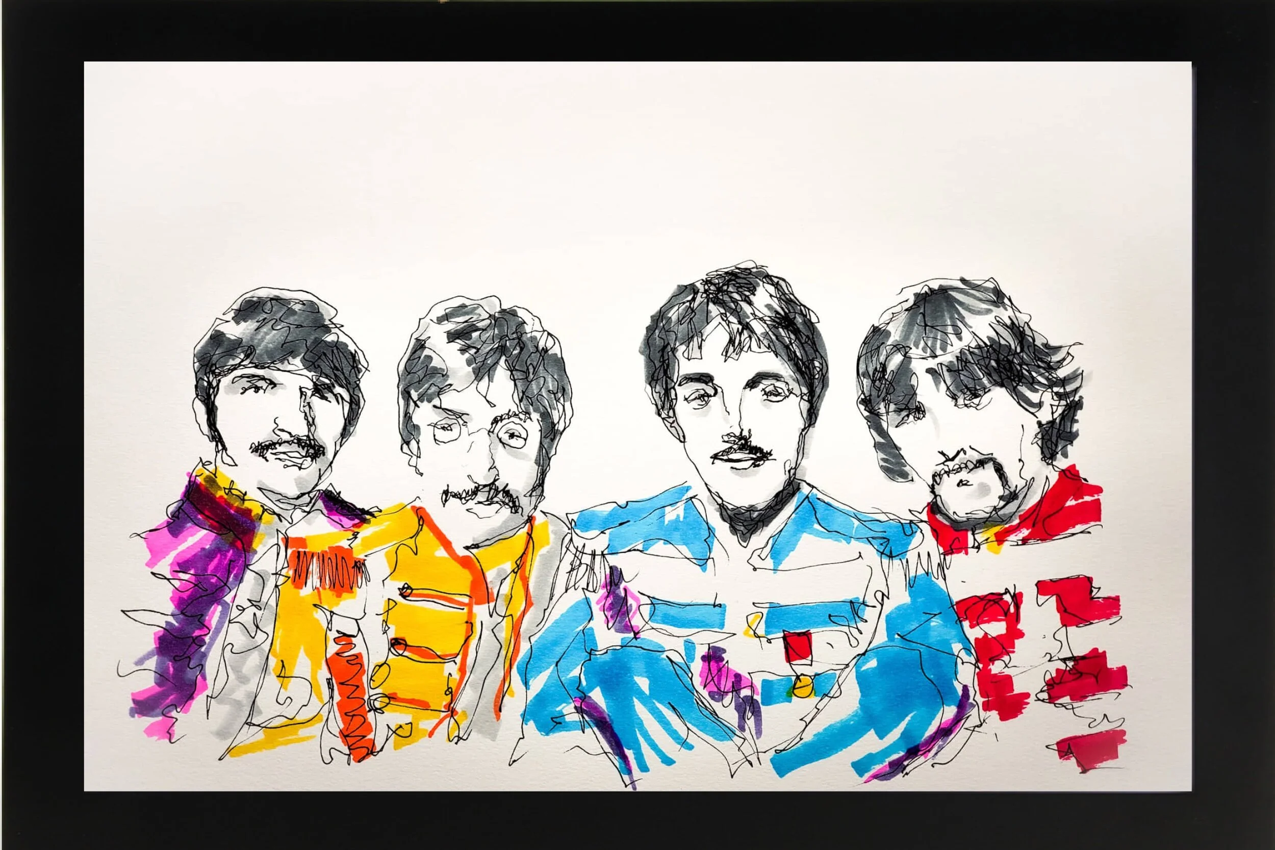 Beatles - 12"x9"