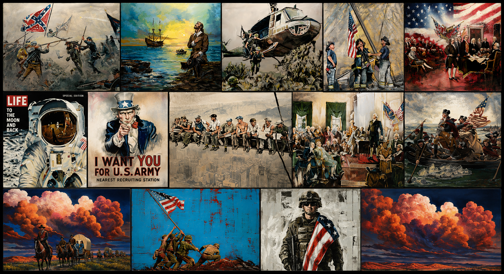 America's 250th - Complete Series of 13 Artworks