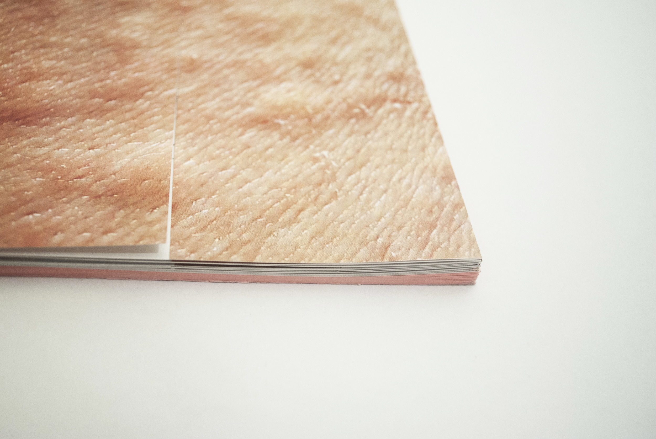    From My DNA,&nbsp;  is a book of drawings based off of skin diseases. French folded and sliced down the middle, viewers can open each page and view the drawing. Index of each skin condition in the back. Edition of 20.&nbsp; 