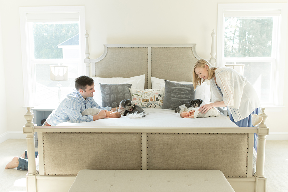 Charlotte Newborn Photography - Phoebe and Matilda