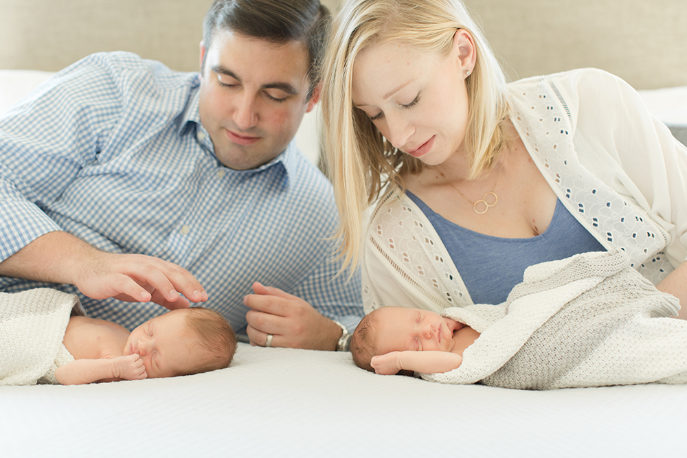 Charlotte Newborn Photography - Phoebe and Matilda