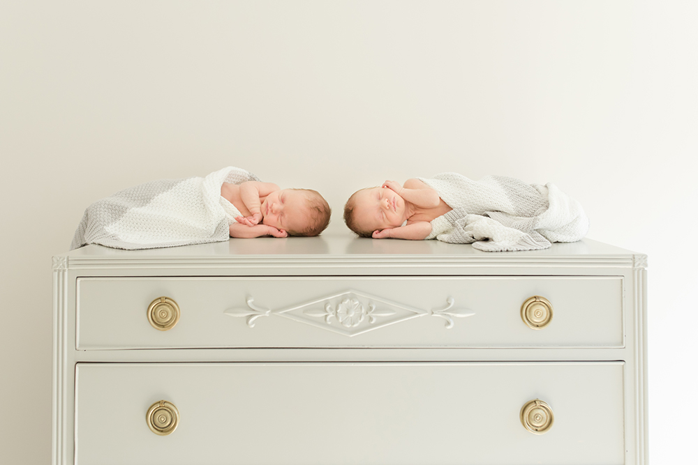 Charlotte Newborn Photography - Phoebe and Matilda