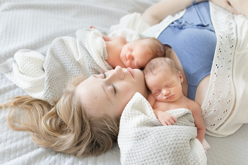 Charlotte Newborn Photography - Phoebe and Matilda